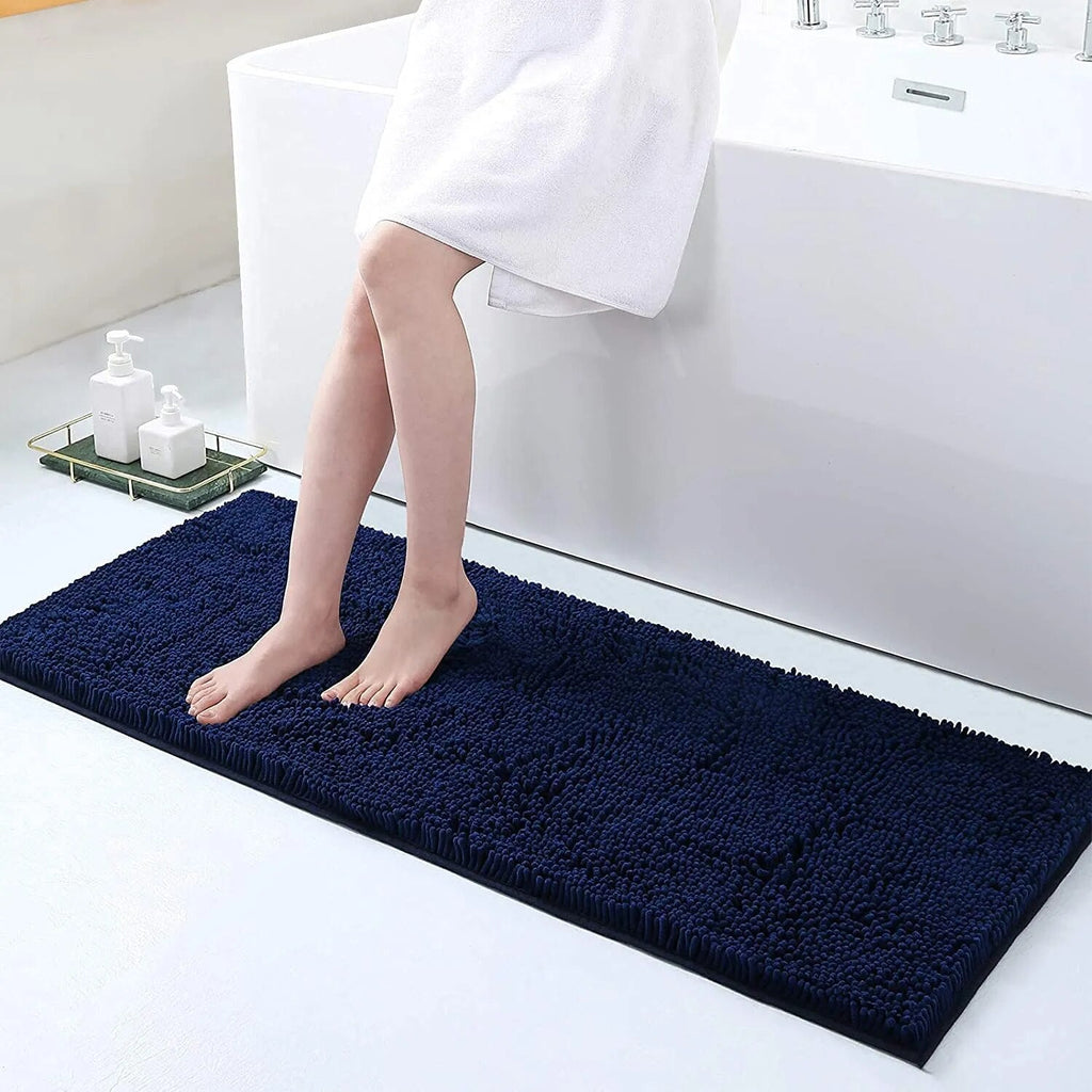 Thick Non-Slip Bath Mat – Soft, Absorbent Bathroom Rug for Safety and Comfort
