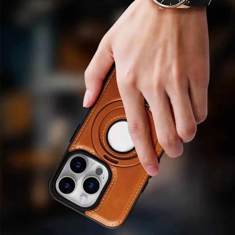 Custodia Magnetica NovaPhone con Supporto ad Anello Invisibile