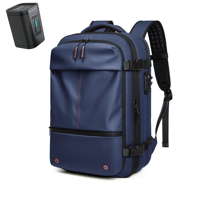 AeroFlex Compressible Laptop Backpack For Travelers Ultra Lightweight Organizer