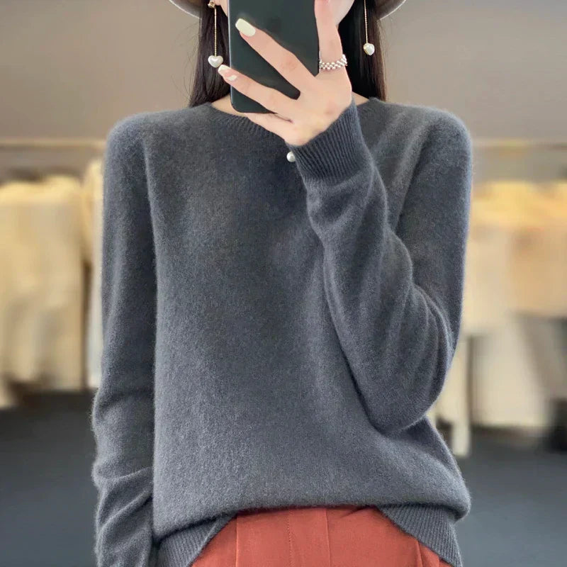 Elara Einhundert Prozent Australischer Merinowollpullover