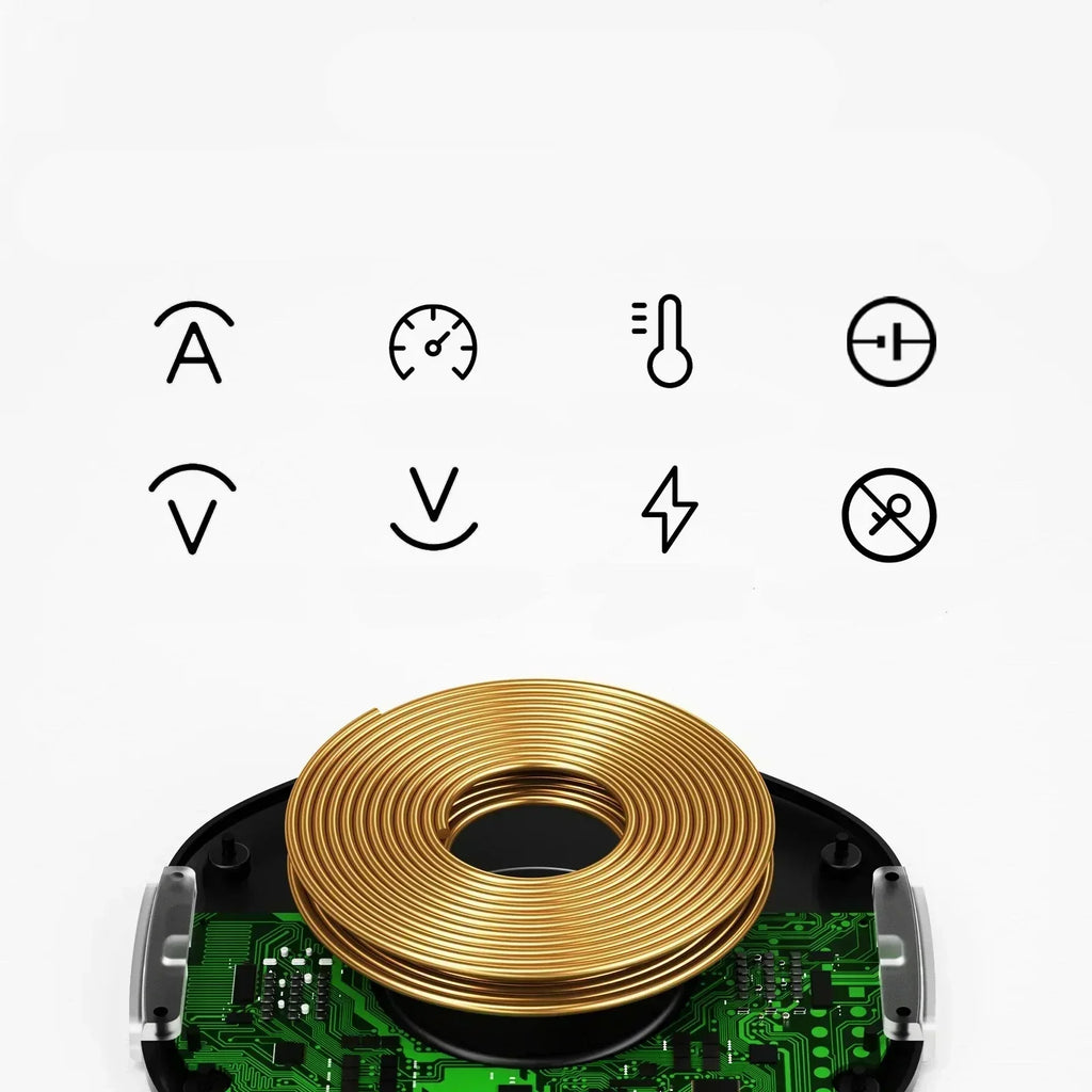 StealthCharge | شاحن لاسلكي تحت الطاولة بسمك 30 مم لهواتف iPhone 14/13/12 | Orntli