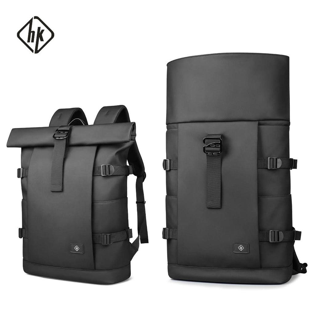 Mochila versátil y expandible TrailFlex con compartimento para portátil para aventureros
