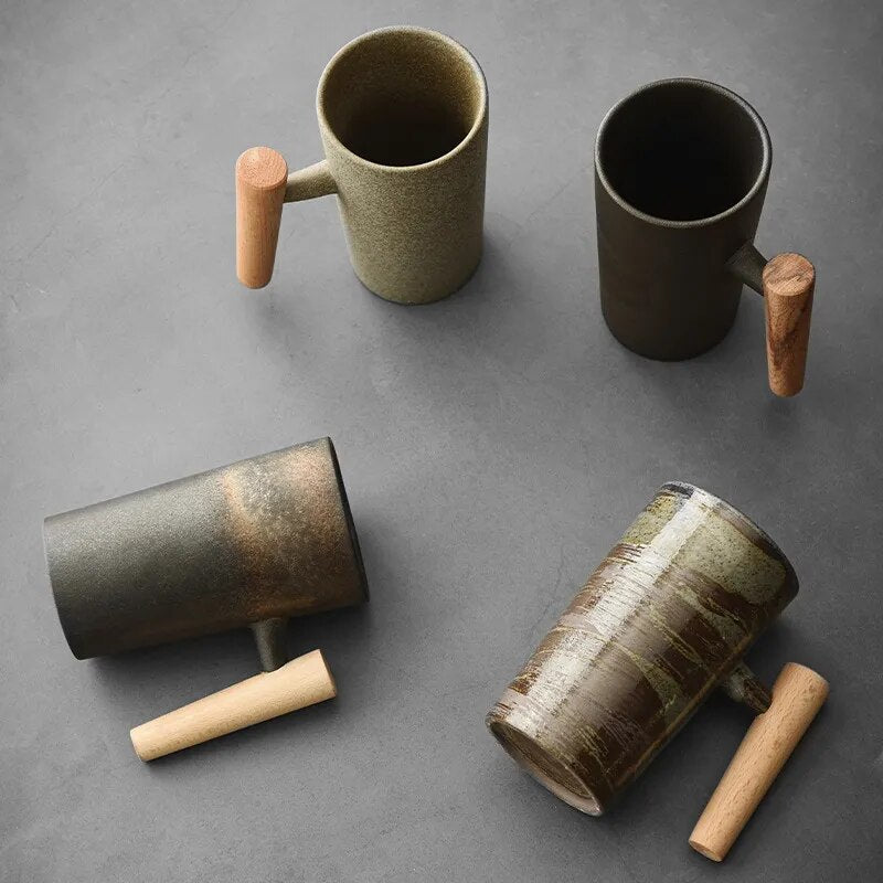 Căni de cafea Nordhaven Earthy Latte în stil nordic