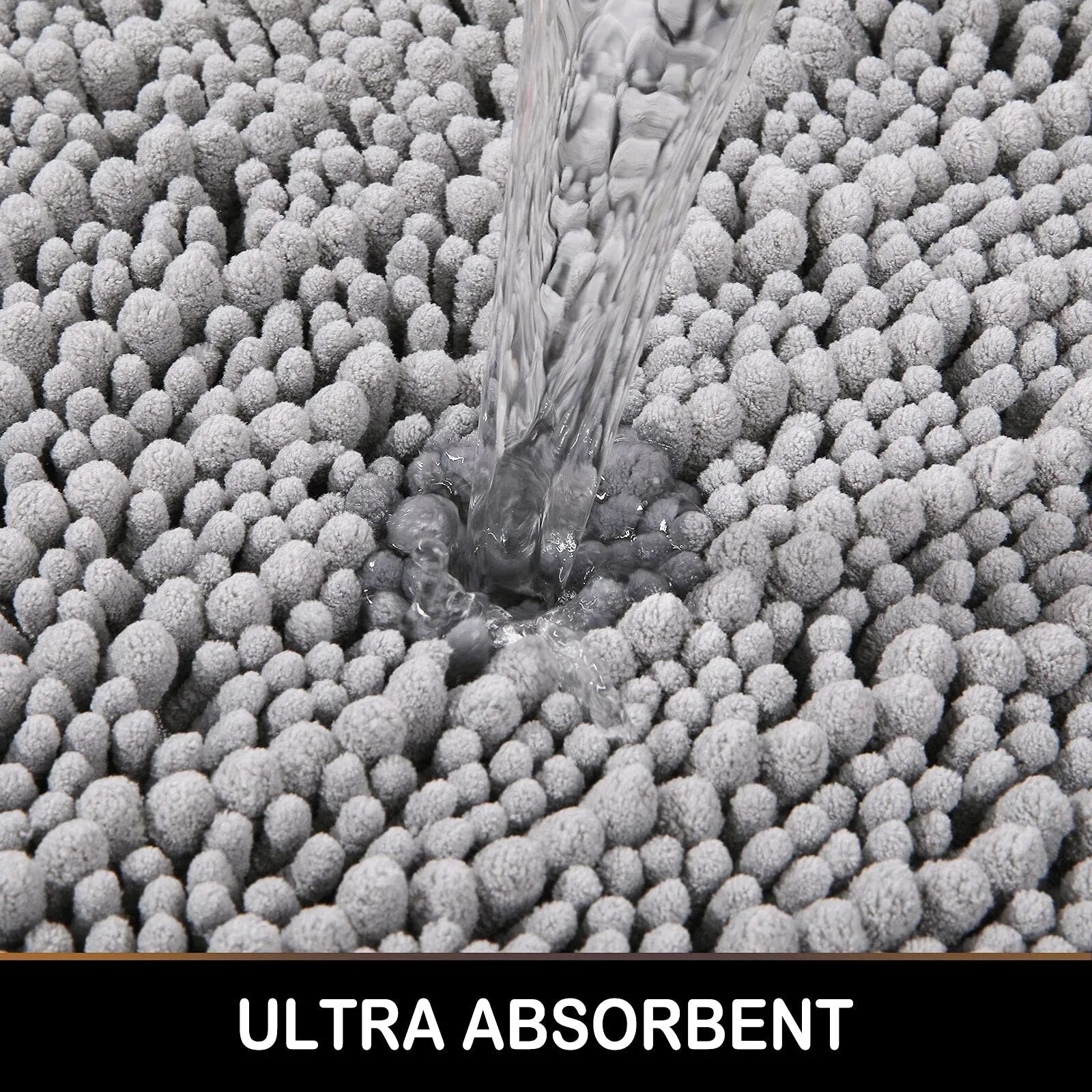 Thick Non-Slip Bath Mat – Soft, Absorbent Bathroom Rug for Safety and Comfort