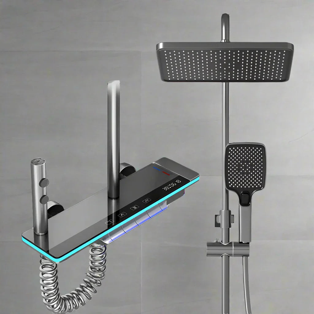 Sara luksuzni LED tuš sustav s digitalnim zaslonom i termostatom