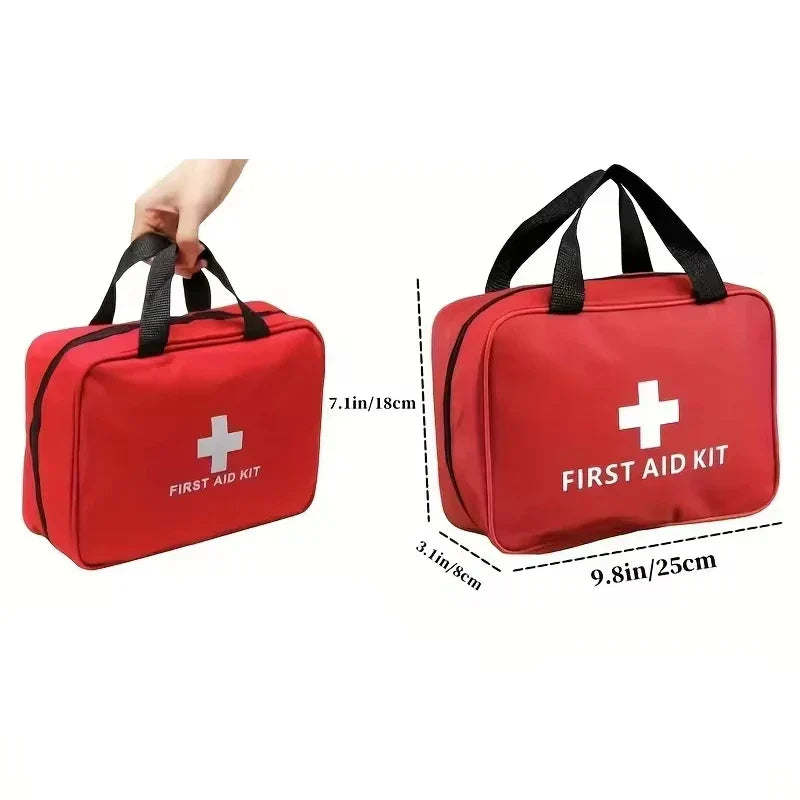 Kit di pronto soccorso portatile da 184 pezzi per avventure all'aperto multifunzione