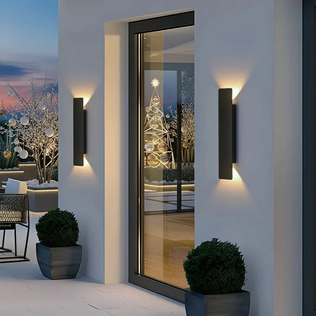 Wasserdichte LED-Wandlampe für den Innen- und Außenbereich