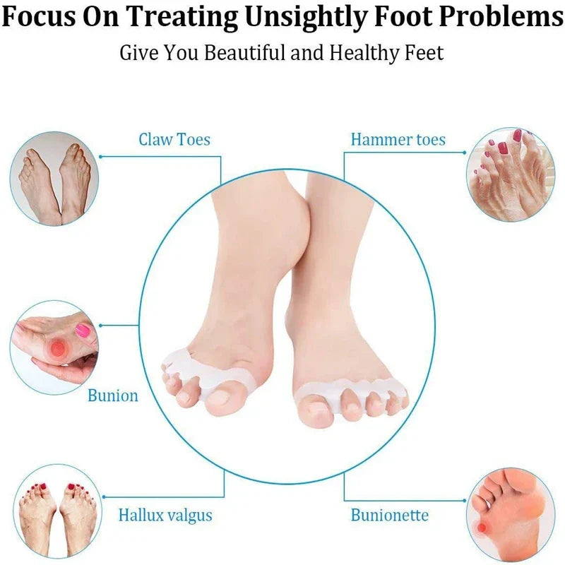 Orthopedic Toe Separator for Foot Relief