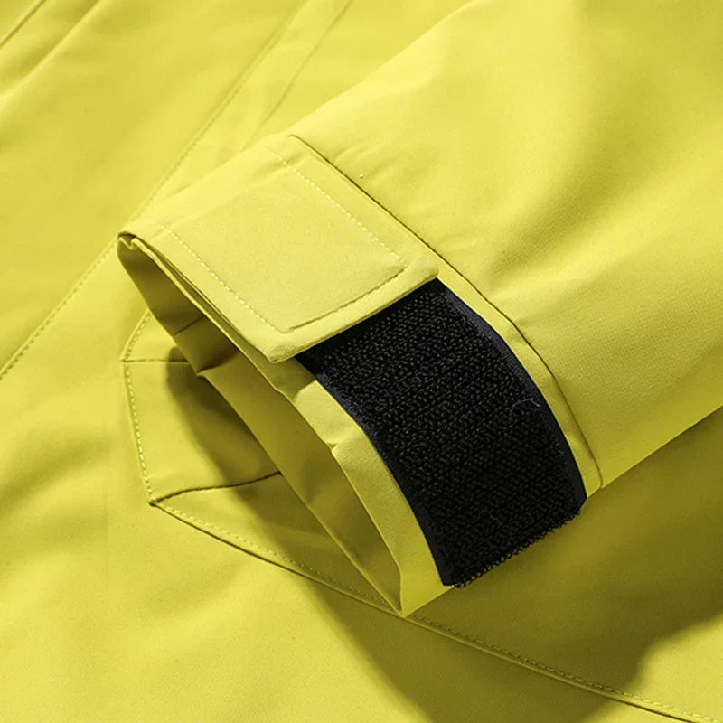 جاكيت مقاوم للماء للجنسين من JNLN - معطف خارجي مقاوم للرياح للمشي لمسافات طويلة، التسلق، والتخييم