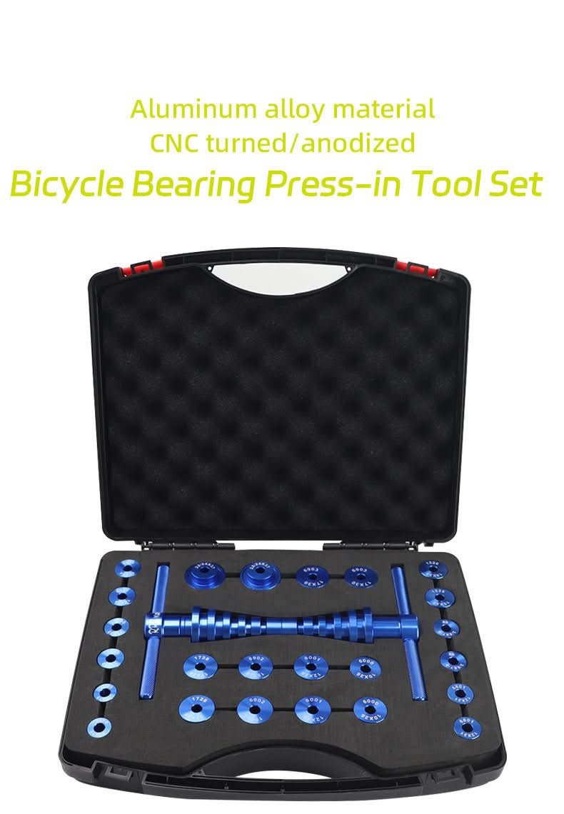 Atlas Pro Precise Bearing Press Tool For Bikes And Bottom Brackets CNC Aluminium