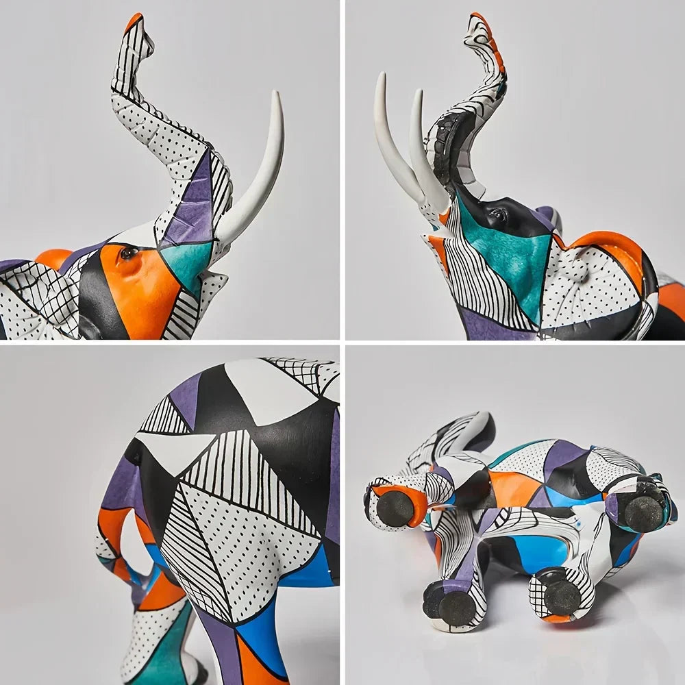 Arte Moderna de Elefante: Decoração Nórdica