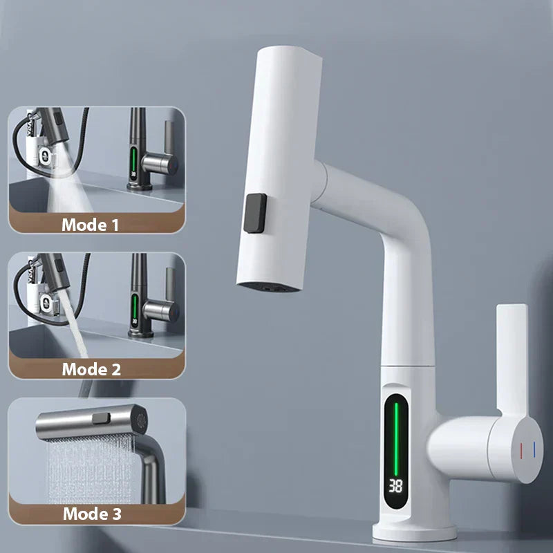 Torneira de Cascata Vrimlo com Display de Temperatura