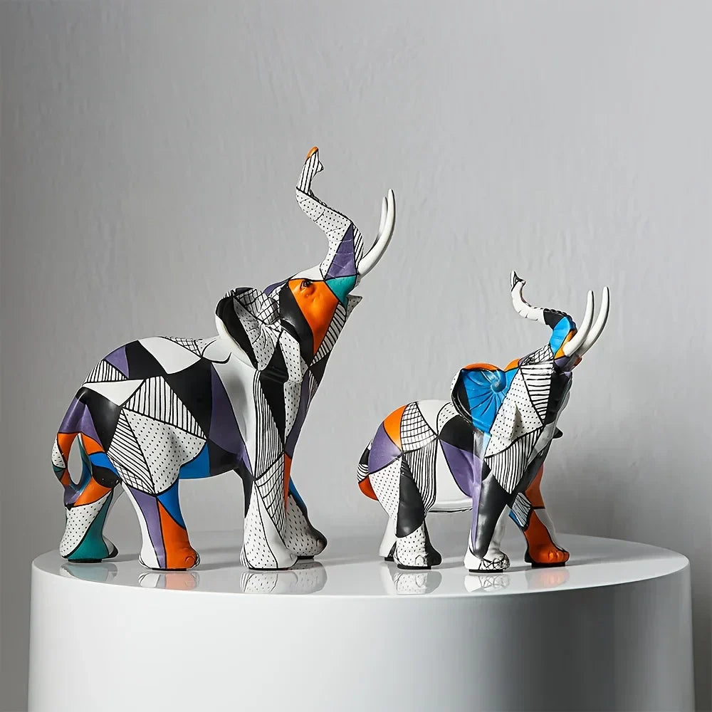 Arte Moderna de Elefante: Decoração Nórdica