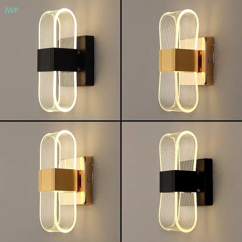 مصباح حائط LED أكريليك فاخر
