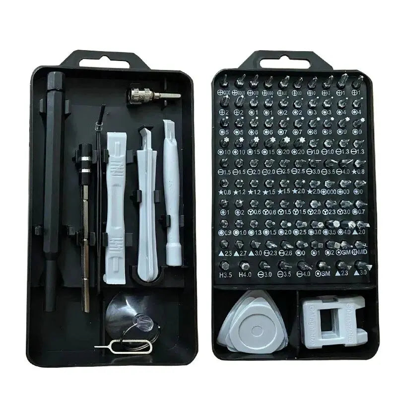 115 in 1 Precision Screwdriver Set – Essential for Home Repair and Electronics 🛠️🔧