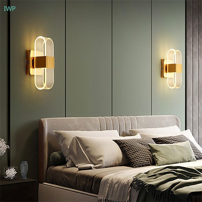مصباح حائط LED أكريليك فاخر