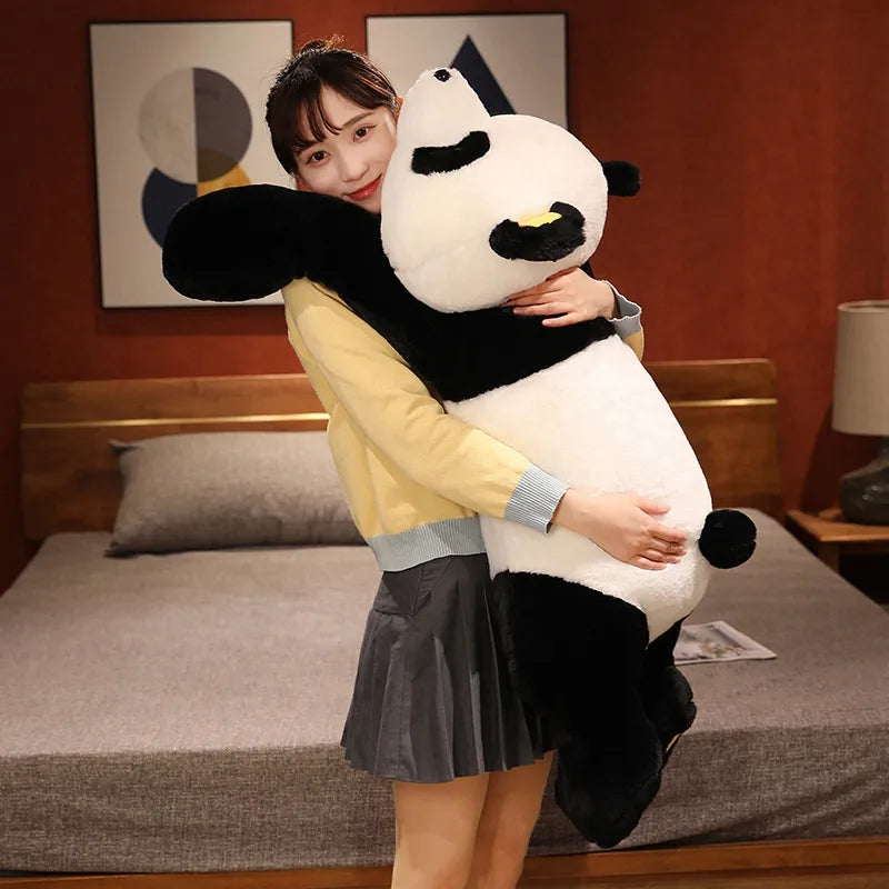 Collezione di Peluche Morbidi HugNest Giant Lazy Panda