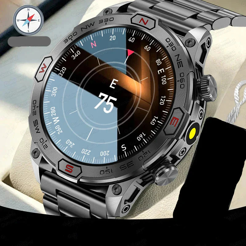Astra 2024 Zegarek Smartwatch Outdoor – 1,43" AMOLED, Wodoodporny Lokalizator GPS z Połączeniami Bluetooth