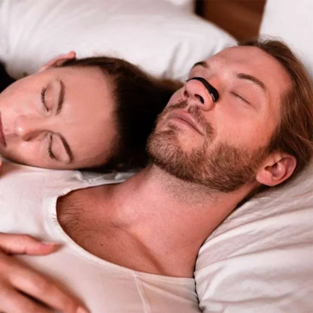 Clip nasal magnétique anti-ronflement | Meilleur sommeil et respiration facile ! 🌙