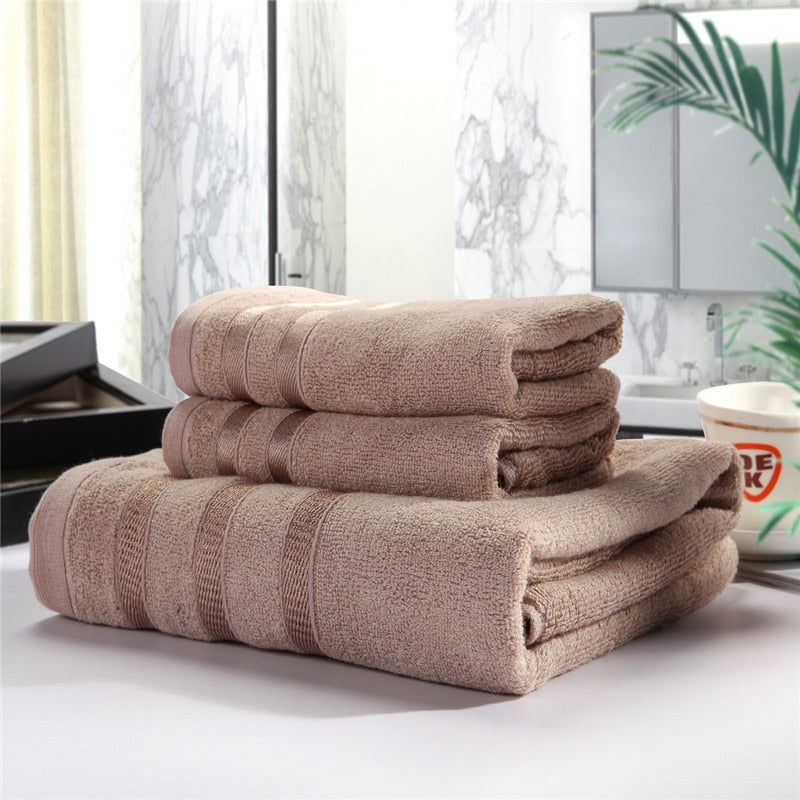 Set Tuala Mandi Buluh Premium | bilik mandi