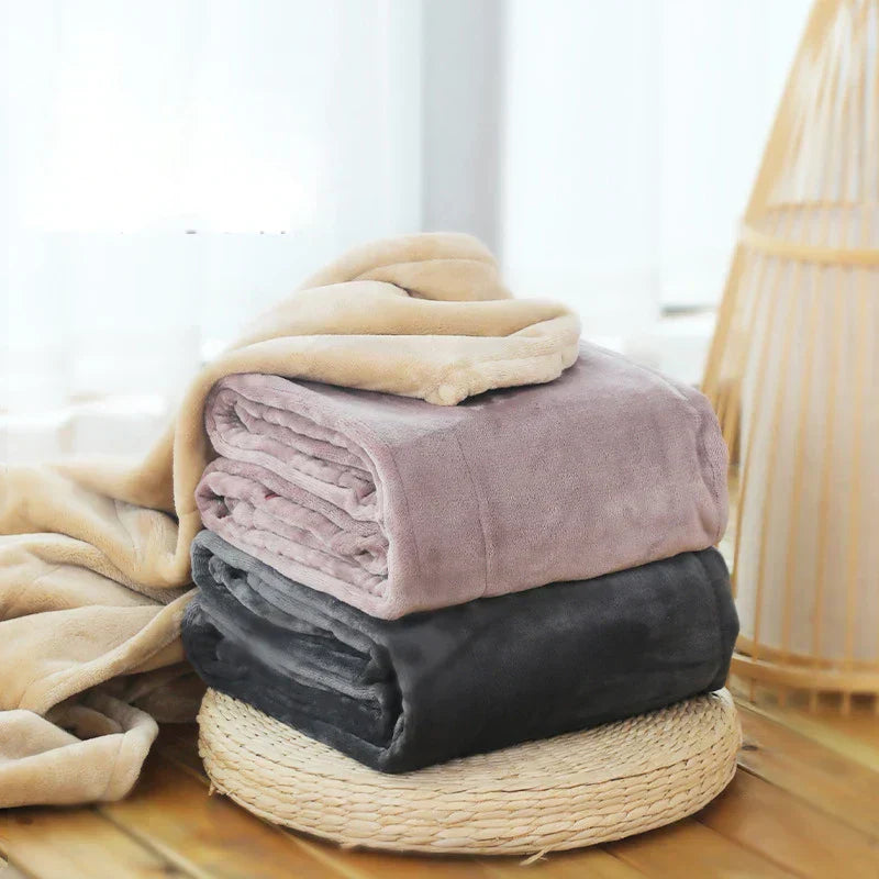 HeatNest - بطانية سميكة مدفأة 5 فولت للسرير والسفر