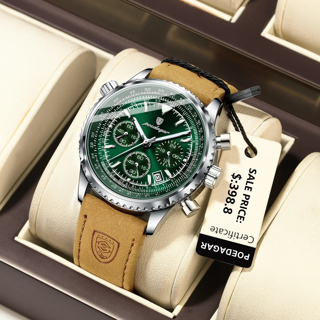 Apollo Chrono – Luxuriöse Quarzuhr Wasserdicht Militärisch Sportuhr für Herren