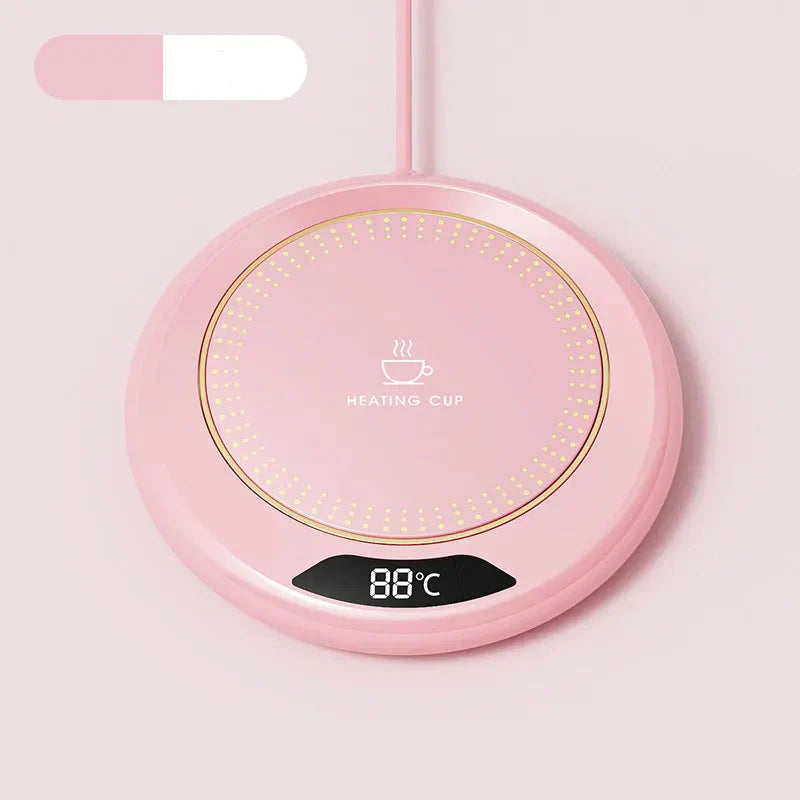 CozyMug USB-varmebrikke – 3-trinns justerbar, konstant temperatur på 55°C