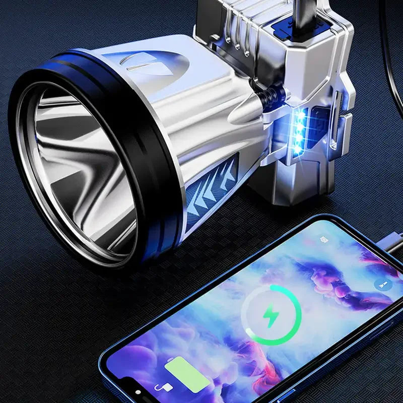 Faro frontale ricaricabile a LED super luminoso ad alta potenza 🔦✨