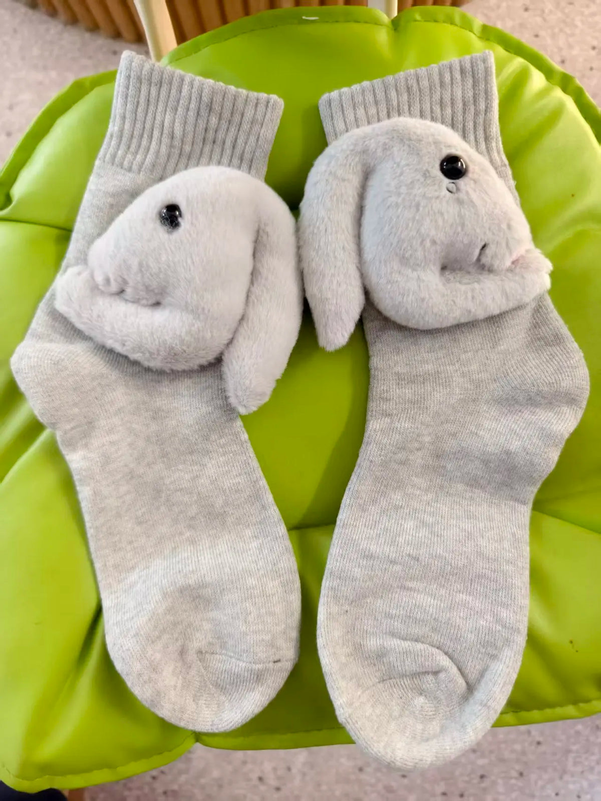 CozyNest House Socks For Home Relaxation With 3D Animal Accent And Non Slip
