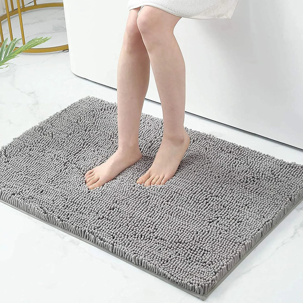 Thick Non-Slip Bath Mat – Soft, Absorbent Bathroom Rug for Safety and Comfort