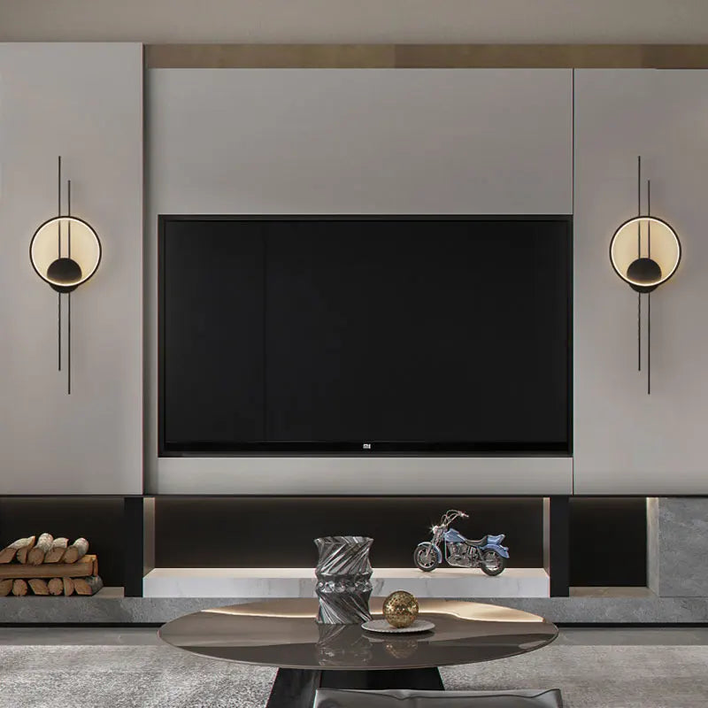 מנורת קיר פוסטמודרנית - קישוט נורדי מינימליסטי