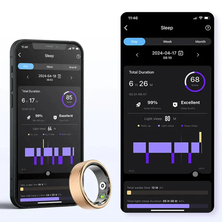 Aelora 防水スマートリング マルチスポーツモード付き | Orntli