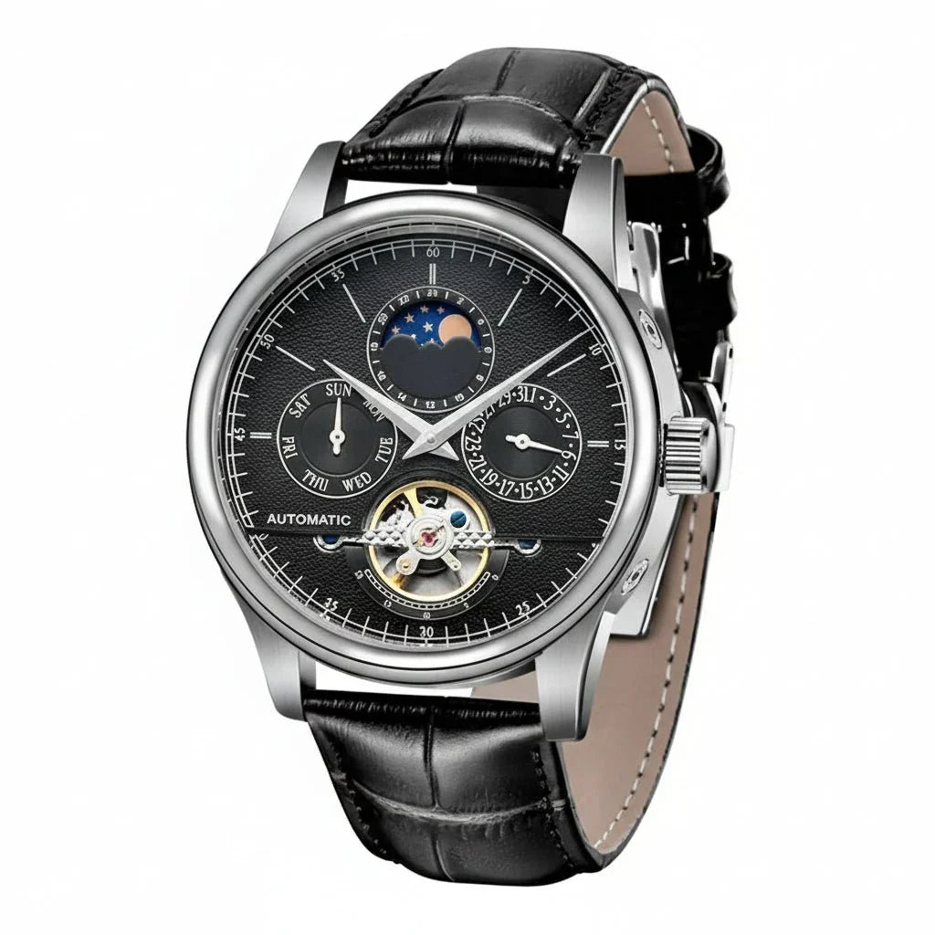 AsterTime automatische mechanische Herrenuhr mit Selbstaufzug und präzisem Uhrwerk