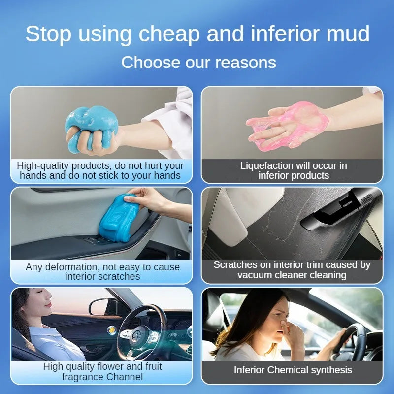 Magic Clean Innenraum-Gel – Staub- und Schmutzentferner