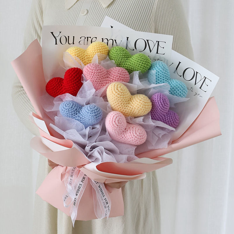 手作りのかぎ針編みフローラルアクセント | Orntli