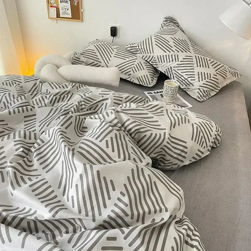 Koreai divatos ágyneműhuzat garnitúra