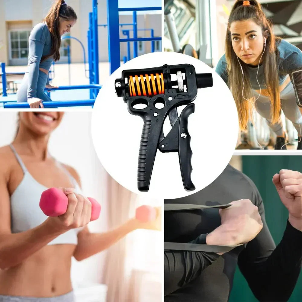 GripForge Expansor de Dedos Ajustable 5-165kg para Entrenamiento de Brazo, Muñeca y Antebrazo