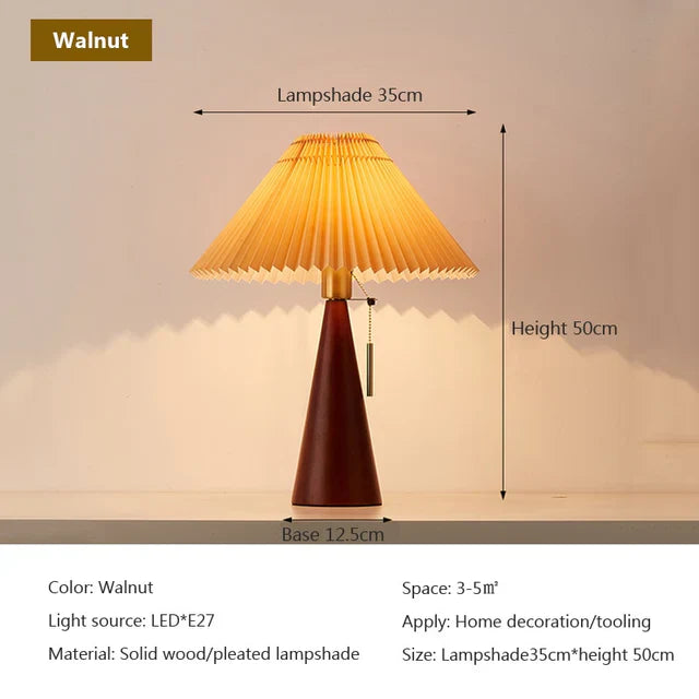 Lampu Kayu Retro Welma