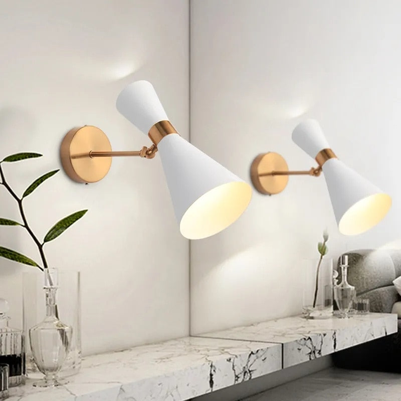 IIS Nara Nordic Home Living Bedside Wall Light Minimalist