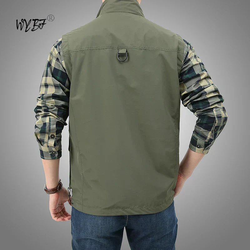 Gilet tactique de randonnée, pêche, cargo / photographe en mesh