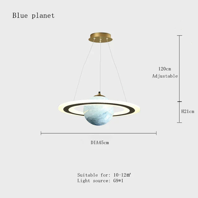 Lampada a sospensione Pianeta