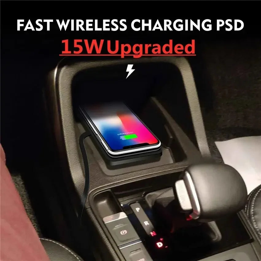 NovaCharge kabelloses Ladepad 15W Schnellladung rutschfest schlank für iPhone und Samsung