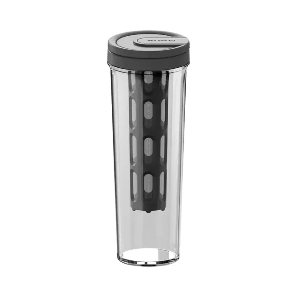 Portable 1L Manual Cold Brew Maker with Filter – Ideal for Fresh Fruit Tea, Moka Pot, and Coffee