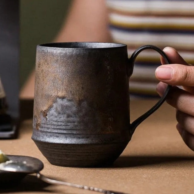 Hearthside Rustika Skördemuggar för Dagliga Drycker