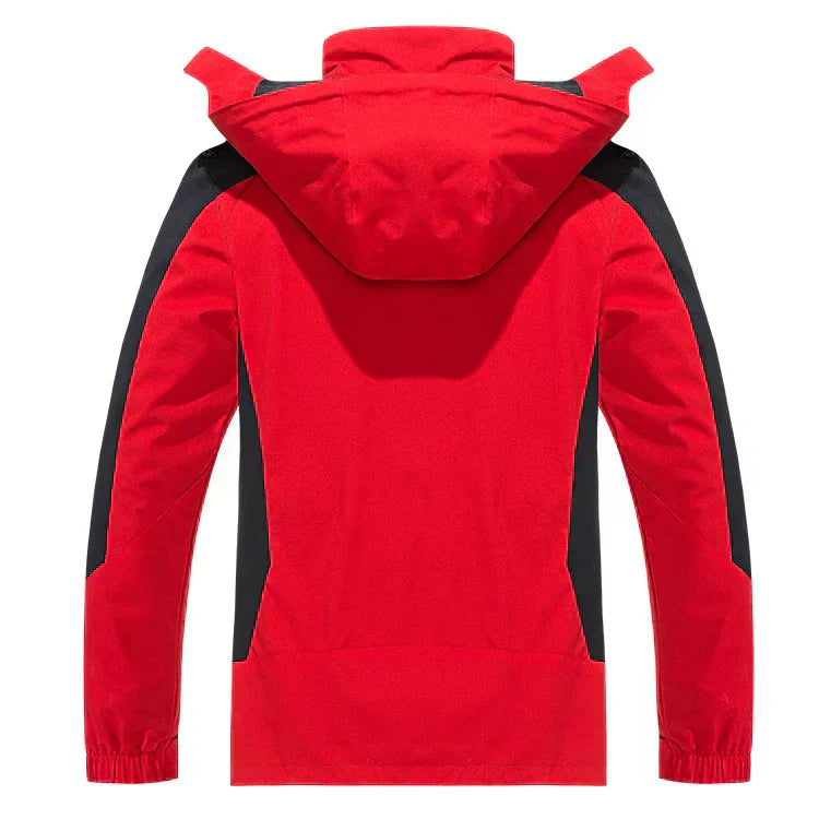 Miesten vedenpitävä vaellustakki – suuri koko tuulenpitävä tuulitakki retkeilyyn, metsästykseen, juoksuun, vaellukseen ja kalastukseen