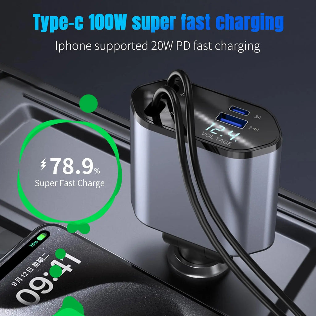 ChargeWave Pro – hurtig trådløs opladningsplade til alle enheder