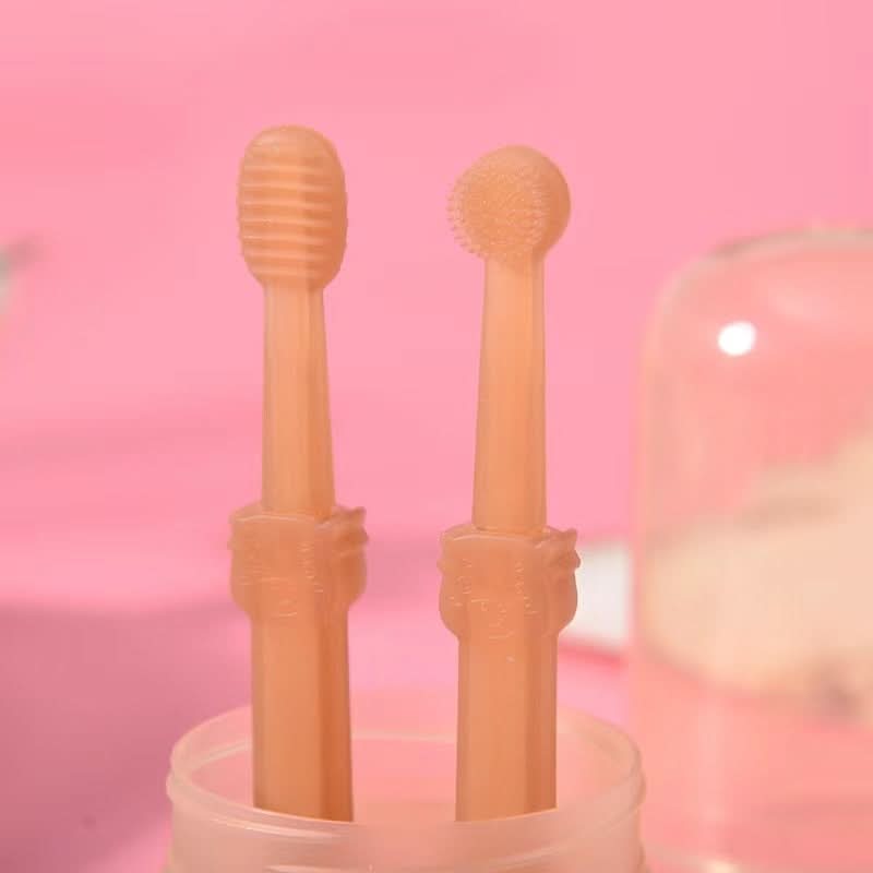 فرشاة أسنان سيليكون PetSmile للكلاب والقطط لإزالة البلاك بلطف