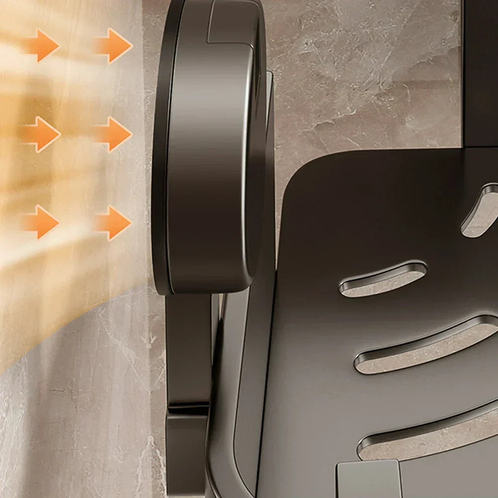 Organizzatore da Angolo per Bagno AeroSuction Senza Fori con Potere di Aspirazione