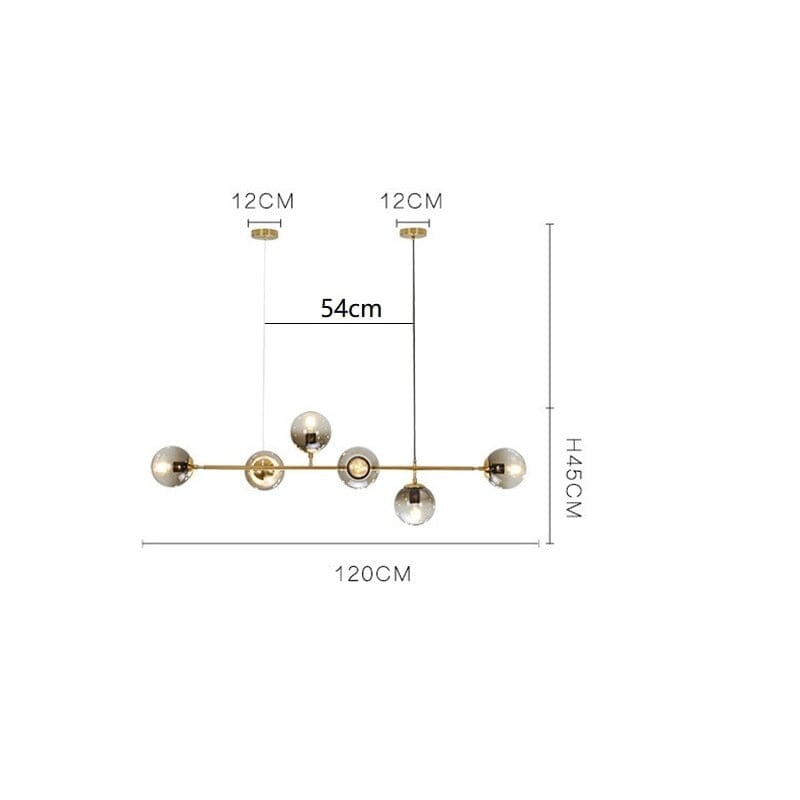 Luster Amanda od stakla