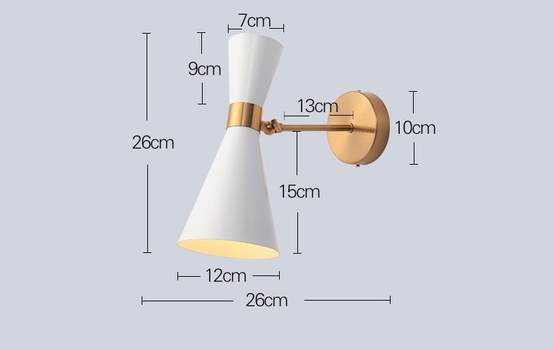 IIS Nara Nordic Home Living Bedside Wall Light Minimalist